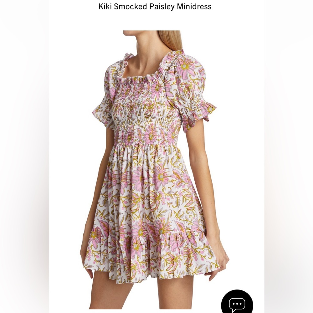 MILLE resort Kiki dress in Pink Lily, size xs. NWT, discontinued print - Picture 7 of 9